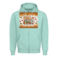 Seafoam fall sweet fall tumbler Zipper Hoodie - BundleAndBundleShop