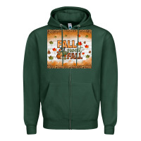 Sports Green fall sweet fall tumbler Zipper Hoodie - BundleAndBundleShop