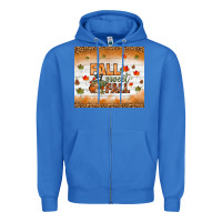 True Royal fall sweet fall tumbler Zipper Hoodie - BundleAndBundleShop