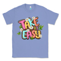 Colony Blue take it easy Classic Tee - MaliasSmallBusiness
