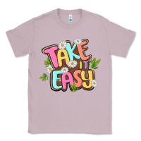 Lilac take it easy Classic Tee - MaliasSmallBusiness
