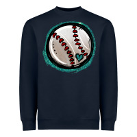 Navy glitter baseball Heavyweight Sweatshirt - Jasminsmagicworld
