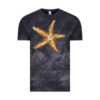 Cloud Black Starfish Vintage Tee - LillyAllenDesigns