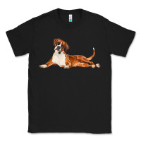 Black Boxer Dog Illustrations Classic Tee - LillyAllenDesigns