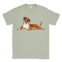 Matcha Boxer Dog Illustrations Classic Tee - LillyAllenDesigns