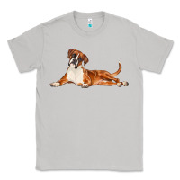 Moon Dust Boxer Dog Illustrations Classic Tee - LillyAllenDesigns