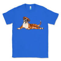 True Royal Boxer Dog Illustrations Classic Tee - LillyAllenDesigns
