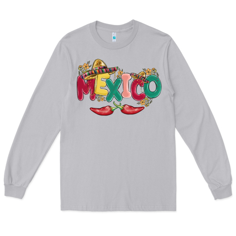 Mexico Long Sleeve Tee by MaliasSmallBusiness | Teevron