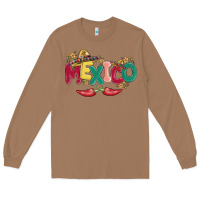 Toasted Coconut mexico Long Sleeve Tee - MaliasSmallBusiness