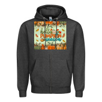 Charcoal Heather hello pumpkin season tumbler Zipper Hoodie - BundleAndBundleShop