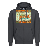 Smoke hello pumpkin season tumbler Zipper Hoodie - BundleAndBundleShop