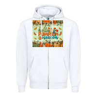 Hello Pumpkin Season Tumbler Zipper Hoodie | Teevron