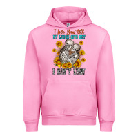Fuchsia Pink i love you till my lungs give out Urban Hoodie - OliviaCreatesArt