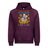 Mauve Wine i love you till my lungs give out Urban Hoodie - OliviaCreatesArt