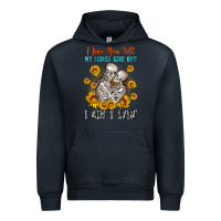Navy i love you till my lungs give out Urban Hoodie - OliviaCreatesArt