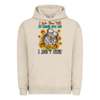 Pigment French Oak i love you till my lungs give out Urban Hoodie - OliviaCreatesArt