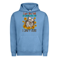Pigment Pebble Blue i love you till my lungs give out Urban Hoodie - OliviaCreatesArt