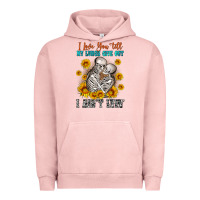Pigment Salmon i love you till my lungs give out Urban Hoodie - OliviaCreatesArt