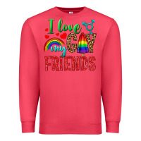 Cardinal I love my gay friends Premium Sweatshirt - NancyCooperArtShop
