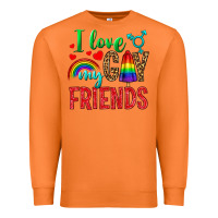 Carrot I love my gay friends Premium Sweatshirt - NancyCooperArtShop