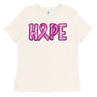 Bone breast cancer hope Ladies Tee - RanaPortraitStore