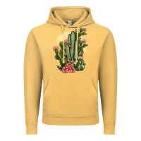 Vintage Mustard cactus Vintage Hoodie - JahusDesignShop