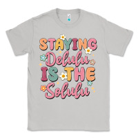 Moon Dust staying delulu is the solulu Classic Tee - MaliasSmallBusiness