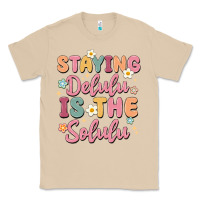 Mushroom staying delulu is the solulu Classic Tee - MaliasSmallBusiness