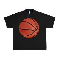 Black basketball Urban Heavy Tee - BarkalooDesign