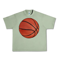 Oil Green basketball Urban Heavy Tee - BarkalooDesign