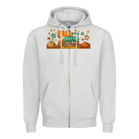 Dove Grey fall is my favorite color libbey glass Zipper Hoodie - BundleAndBundleShop