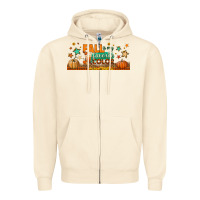 Sandshell fall is my favorite color libbey glass Zipper Hoodie - BundleAndBundleShop
