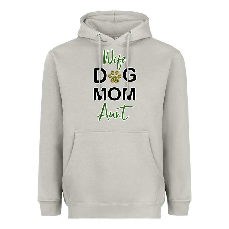 Wife Dog Mom Aunt Heavyweight Hoodie by Bettercallsaul | Teevron