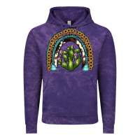 Cloud Purple cactus rainbow Vintage Hoodie - JahusDesignShop