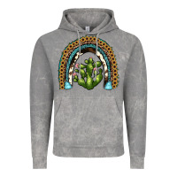 Cloud Rock cactus rainbow Vintage Hoodie - JahusDesignShop