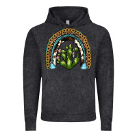 Vintage Black cactus rainbow Vintage Hoodie - JahusDesignShop