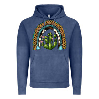 Vintage Denim cactus rainbow Vintage Hoodie - JahusDesignShop