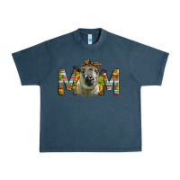Midnight Navy Western Hampshire Sheep Mom Urban Heavy Tee - LillyAllenDesigns