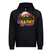 Black baseball granny Urban Hoodie - OliviaCreatesArt