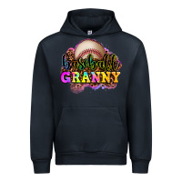 Navy baseball granny Urban Hoodie - OliviaCreatesArt