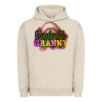 Pigment French Oak baseball granny Urban Hoodie - OliviaCreatesArt