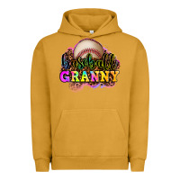 Pigment Peanut Butter baseball granny Urban Hoodie - OliviaCreatesArt