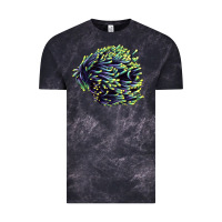 Cloud Black Sea Coral Vintage Tee - LillyAllenDesigns