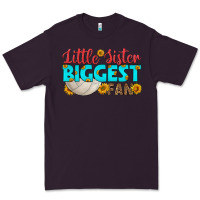 Plum little sister biggest fan Premium Tee - HRA Design Shop