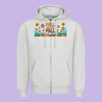 Fall Sweet Fall Libbey Glass Zipper Hoodie Designed By Bundleandbundleshop