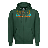Sports Green fall sweet fall libbey glass Zipper Hoodie - BundleAndBundleShop