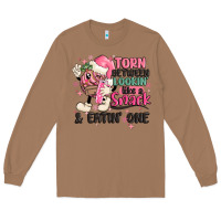 Toasted Coconut torn between lookin' like a snack and eatin' one Long Sleeve Tee - MaliasSmallBusiness