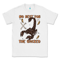 White no rest for the wicked Classic Tee - MaliasSmallBusiness