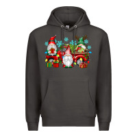 Smoke christmas gnome truck Premium Hoodie - texasbilliewilder