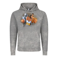 Cloud Rock Sneaker and heel afro woman Vintage Hoodie - RanaPortraitStore